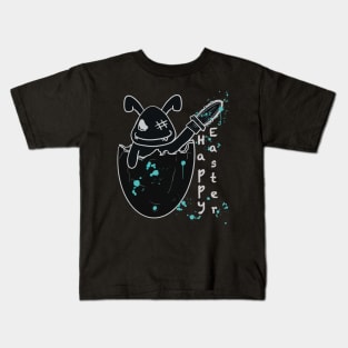 Spooky Easter Bunny Kids T-Shirt